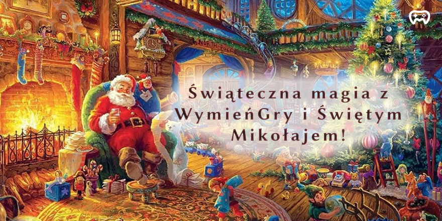 Zdjęcie do artykułu: Świąteczna magia z WymieńGry i Świętym Mikołajem! 🎅