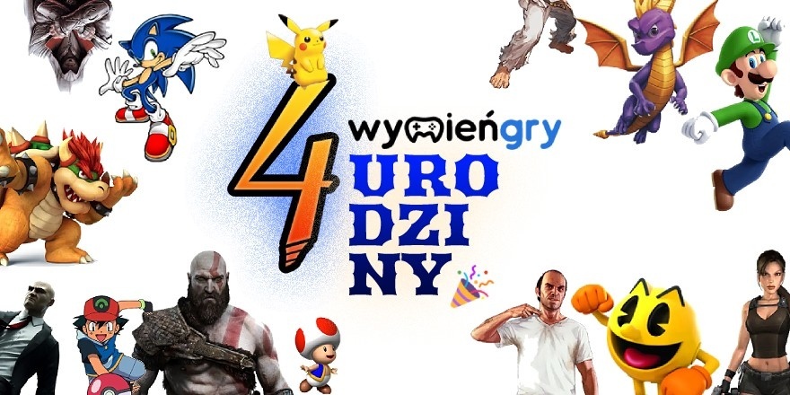 Zdjęcie do artykułu: Wybiły 4 urodziny WymieńGry! 