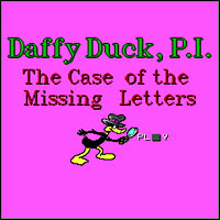 Daffy Duck, P.I.: The Case of the Missing Letters