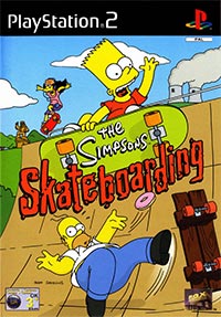 The Simpsons Skateboarding